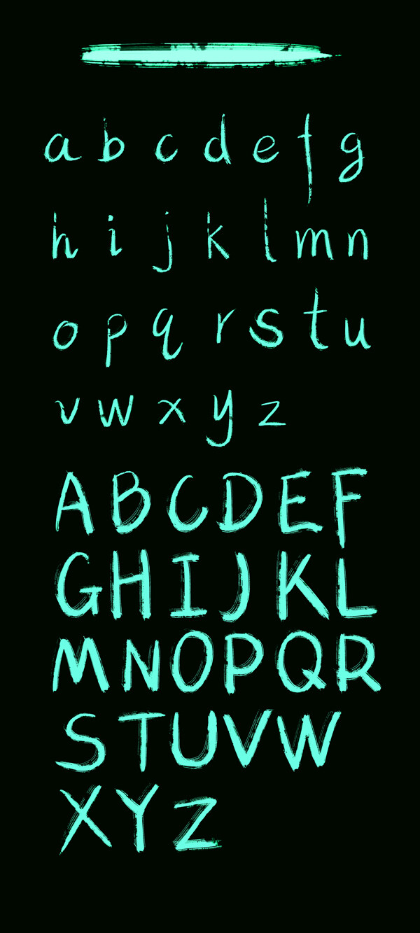 字体英文
