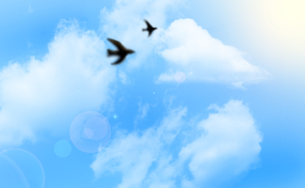 天空