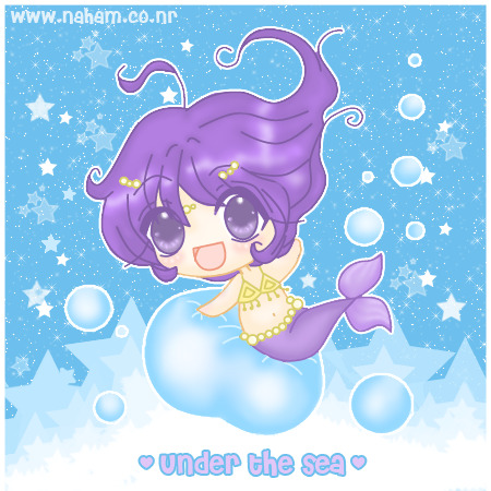 在海