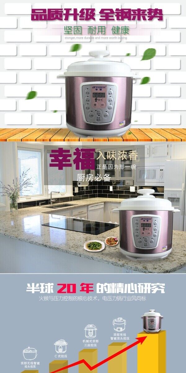 淘寶電商詳情頁日用家居psd模板