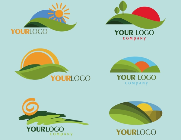 绿色农业标志logo