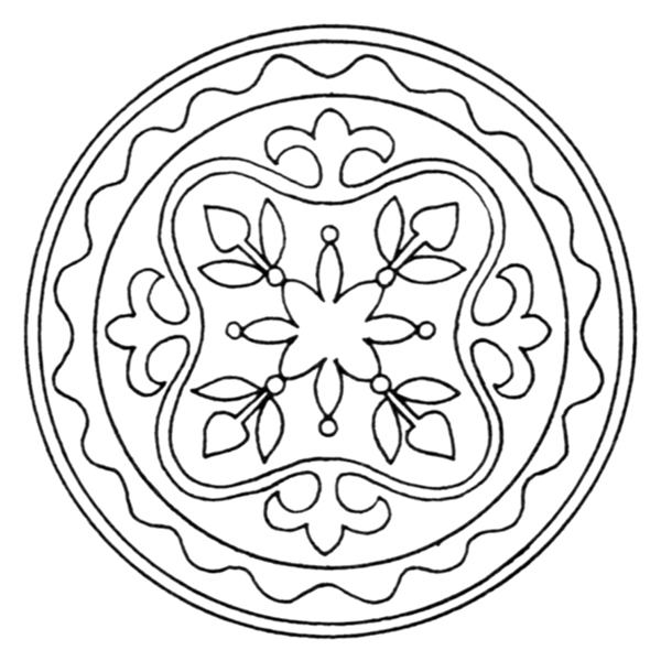 團花紋樣傳統(tǒng)圖案0178