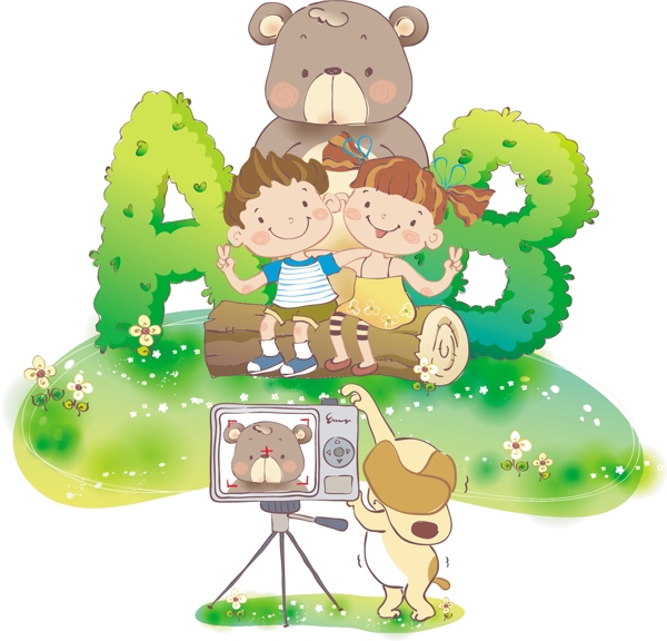 最新韓國矢量卡通素材234