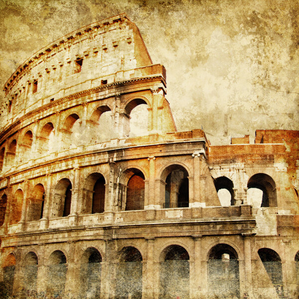 罗马圆形竞技场图片