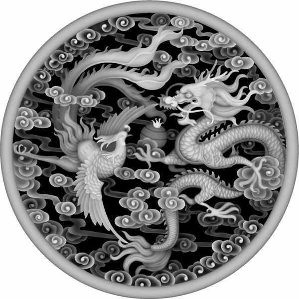 精雕圖浮雕圖灰度圖圓圖片