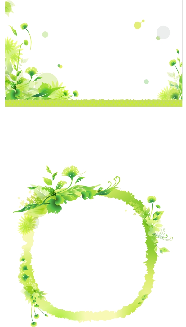 時尚花紋夢幻花紋圖片