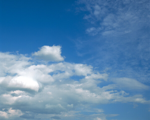 自然景观天空云彩蓝天白云