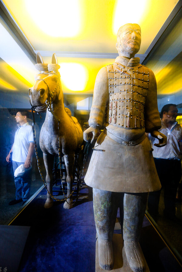 秦始皇兵马俑博物馆图片
