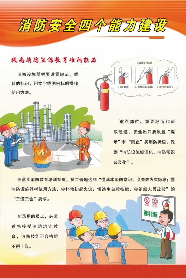 安全挂图图片