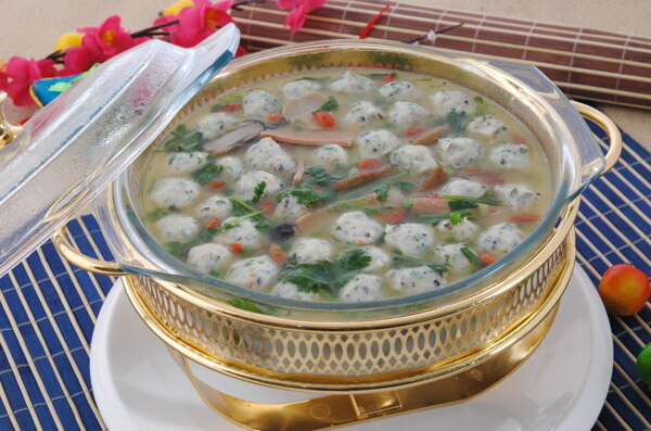 鮮菌丸子湯圖片