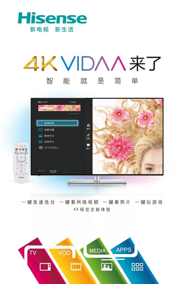 海信電視海報
