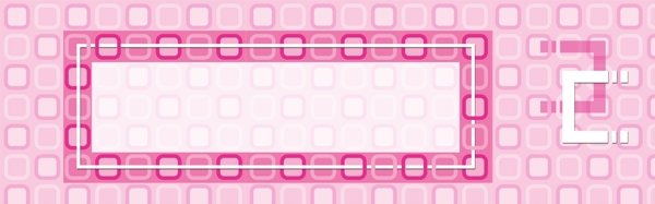 几何粉色方框背景