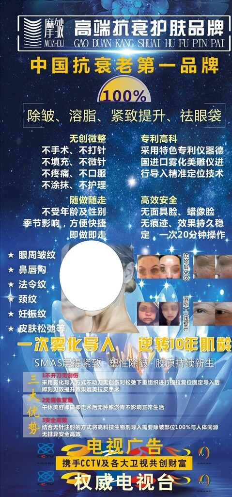 護膚海報