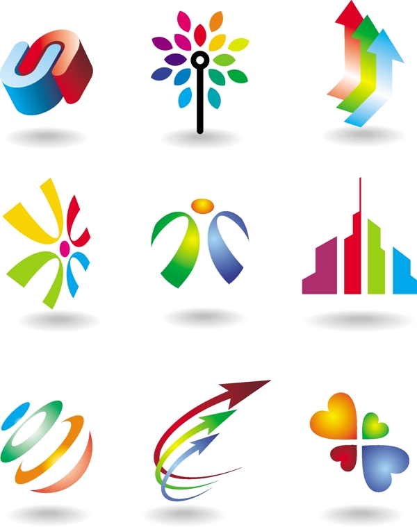 彩色logo