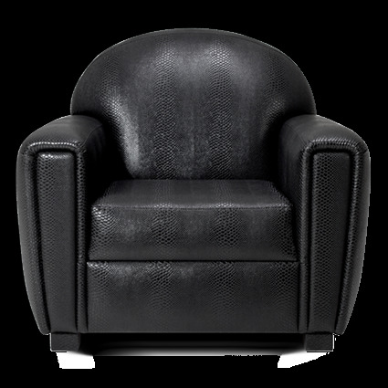 高级黑色沙发椅子产品实物
