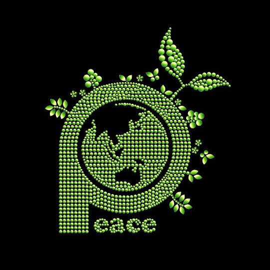燙鉆地球植物樹葉葉子免費(fèi)素材