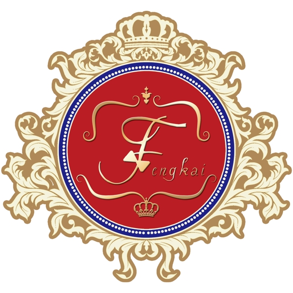 英倫風婚禮LOGO圖片