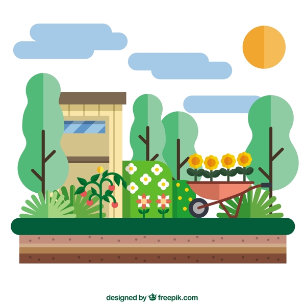 園藝小屋平面設(shè)計(jì)