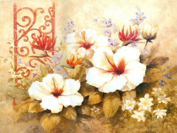 位圖插畫(huà)時(shí)尚插畫(huà)植物插畫(huà)藝術(shù)效果免費(fèi)素材