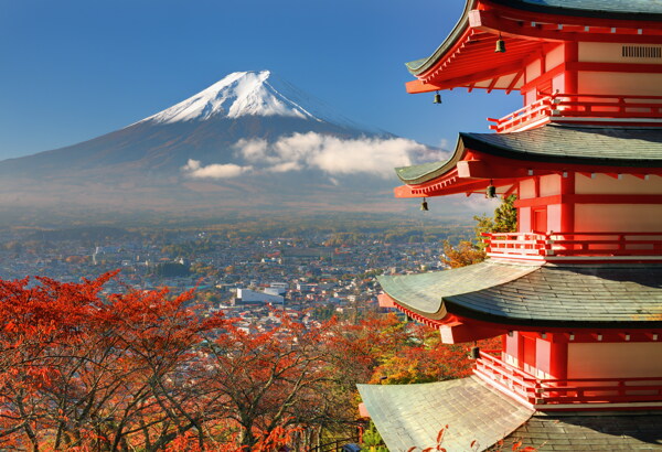 日本富士山圖片