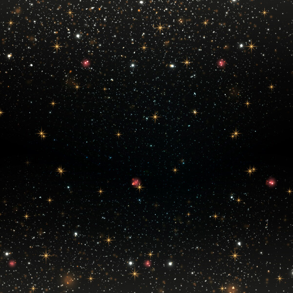閃亮的星星圖案星空背景