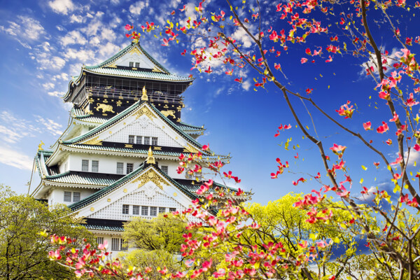 日本日式古典建筑图片
