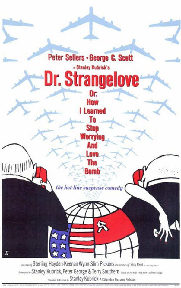 位图欧美怀旧老电影海报Dr.Strangelove奇爱博士免费素材