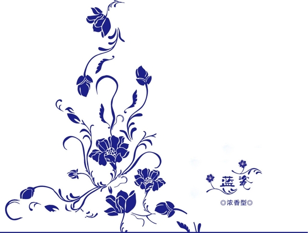 青花瓷酒適量圖展開圖圖片