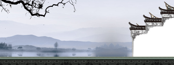 古建筑背景