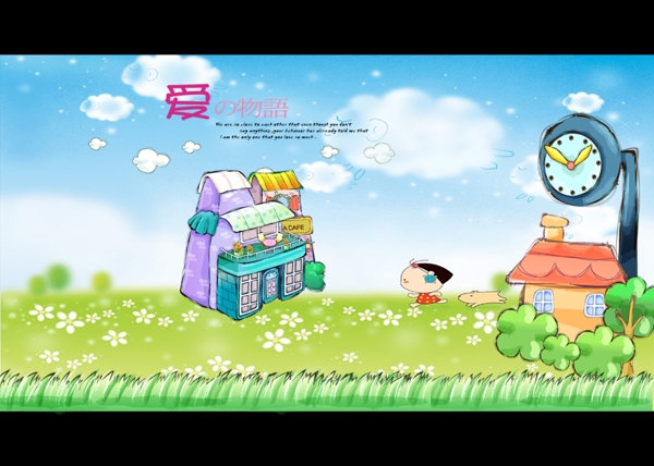 貝貝兒童PSD分層蒙版