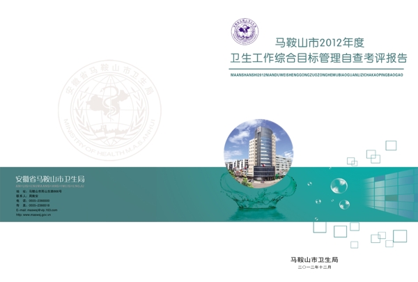 衛(wèi)生局自查報(bào)告封面圖片
