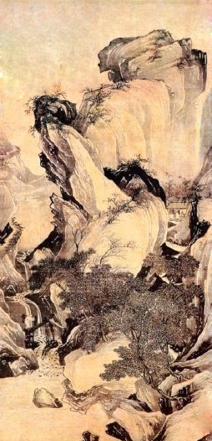 位圖插畫風(fēng)景畫藝術(shù)效果水墨免費(fèi)素材