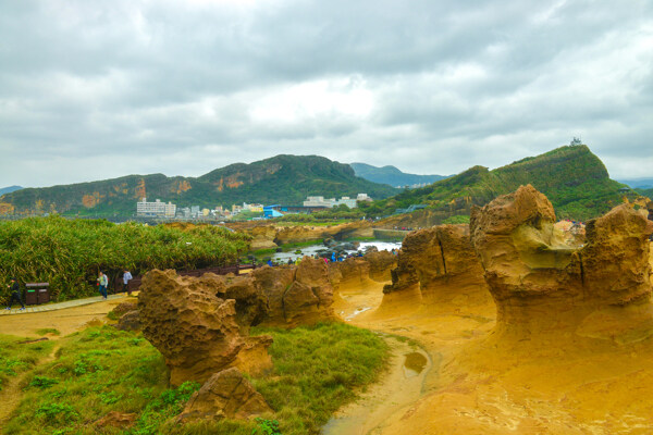 台北野柳地质公园图片