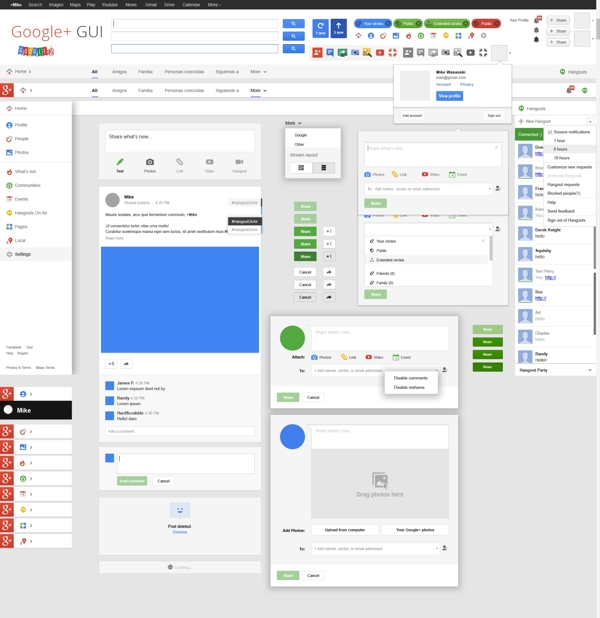 googletemplategui分層素材