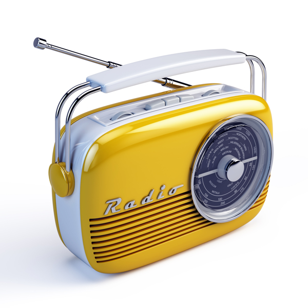 黄色收音机图片