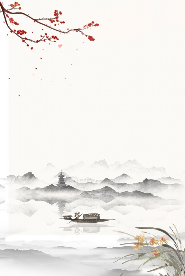 中國風(fēng)背景