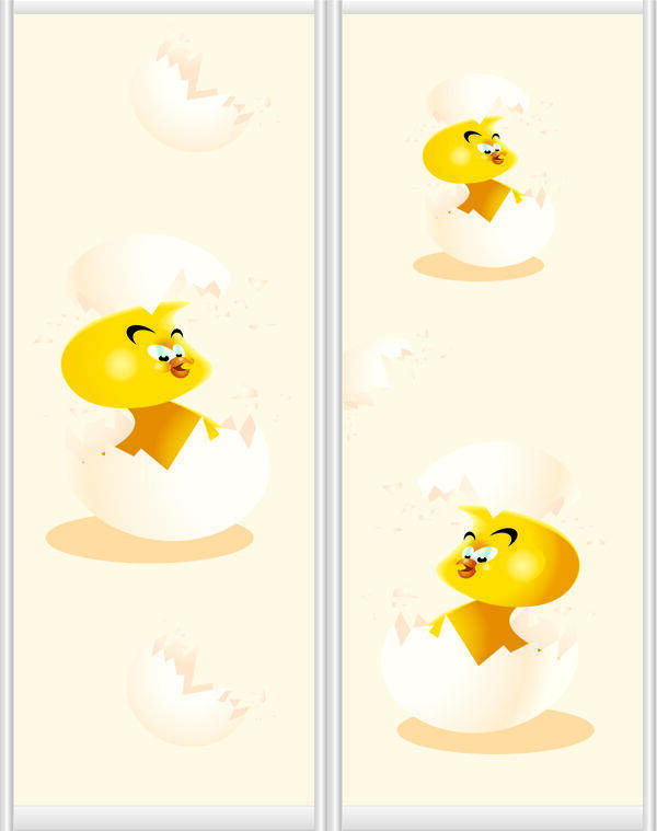 卡通移門