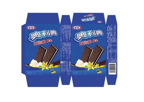 奧利奧威化包裝圖片