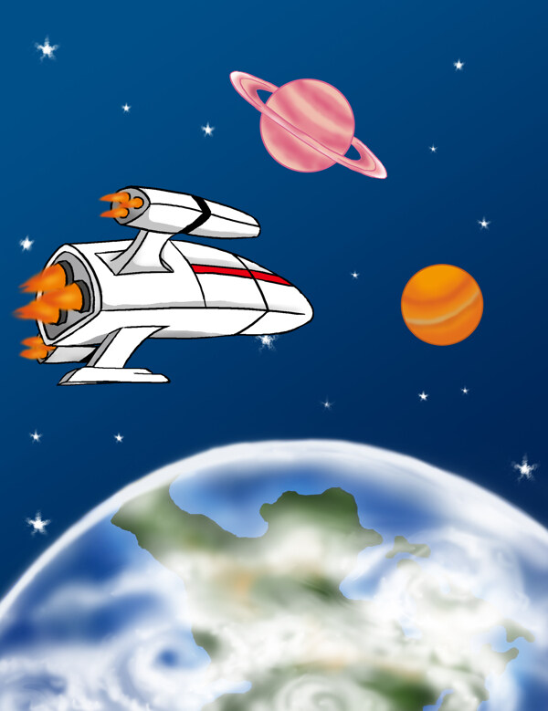 宇宙飛船圖片
