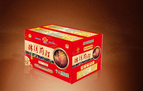 煙花包裝平面圖圖片