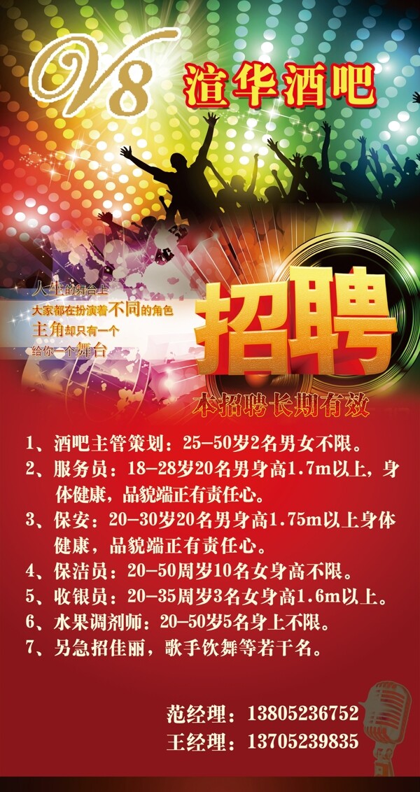 酒吧招聘KTV招聘圖片