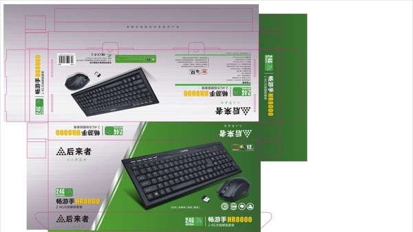 科技彩頁(yè)科技包裝盒圖片