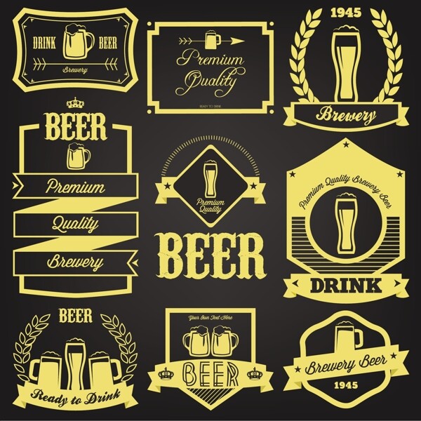 啤酒图标啤酒标志图片