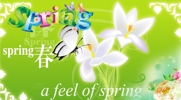 夏天吊旗圖片