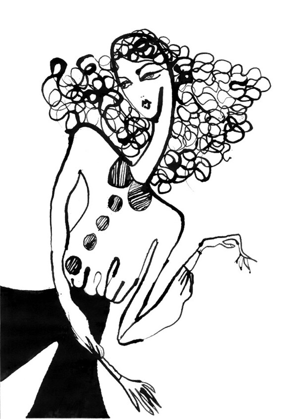 時(shí)尚休閑女裝設(shè)計(jì)圖