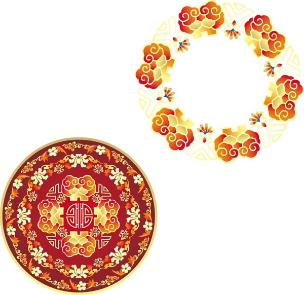 傳統(tǒng)圖案設(shè)計(jì)矢量圖下載