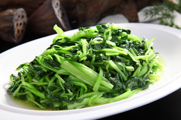 清炒雞毛菜圖片