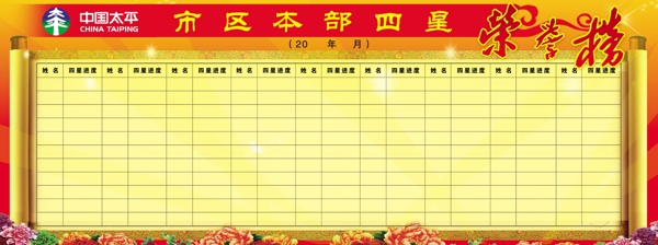 榮譽(yù)榜展板圖片