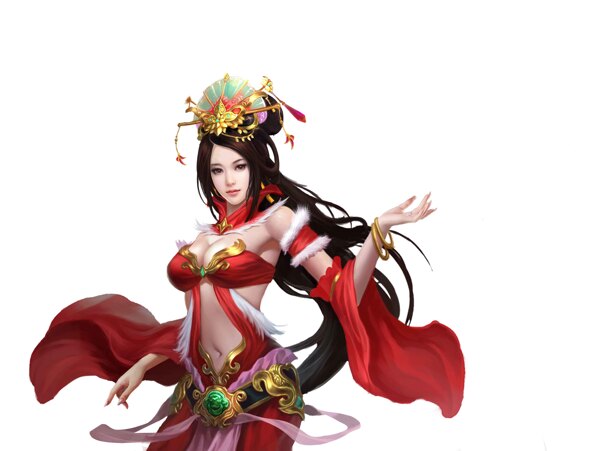 游戲美女圖片