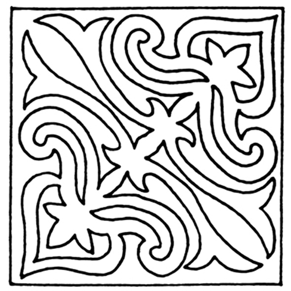 團(tuán)花紋樣傳統(tǒng)圖案0063
